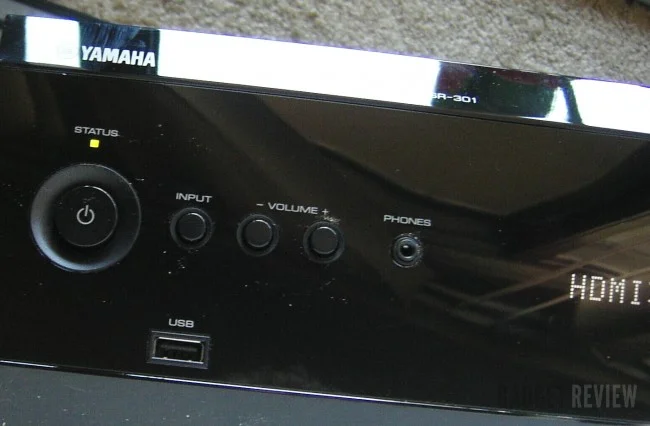 yamaha yht s401 home theater package receiver controls 650x426 1