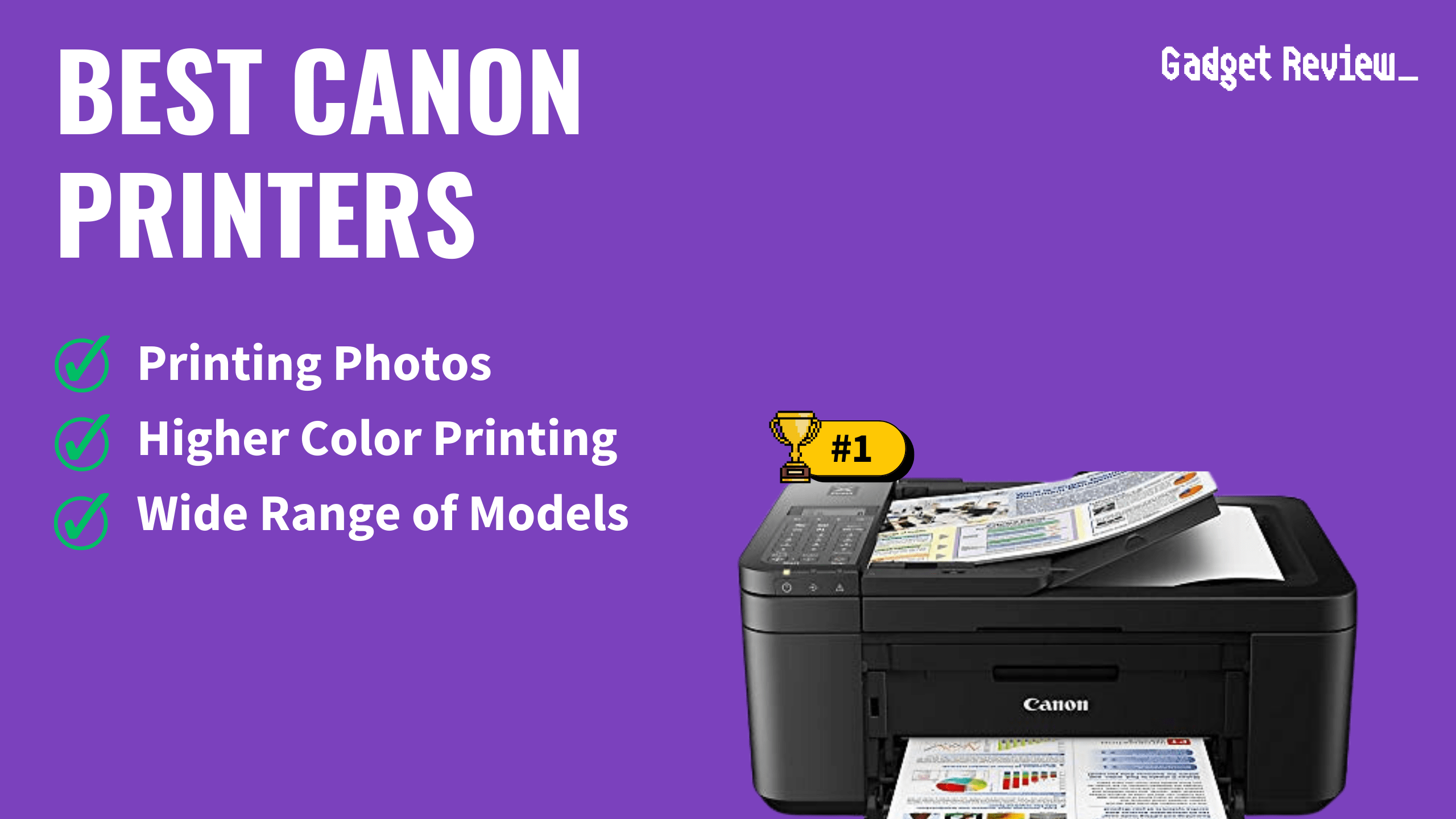 Best Canon Printers