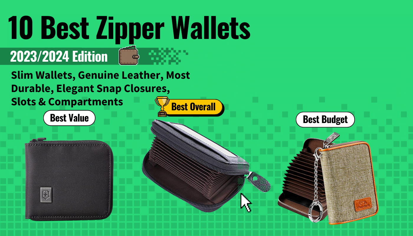 10 Best Zipper Wallets